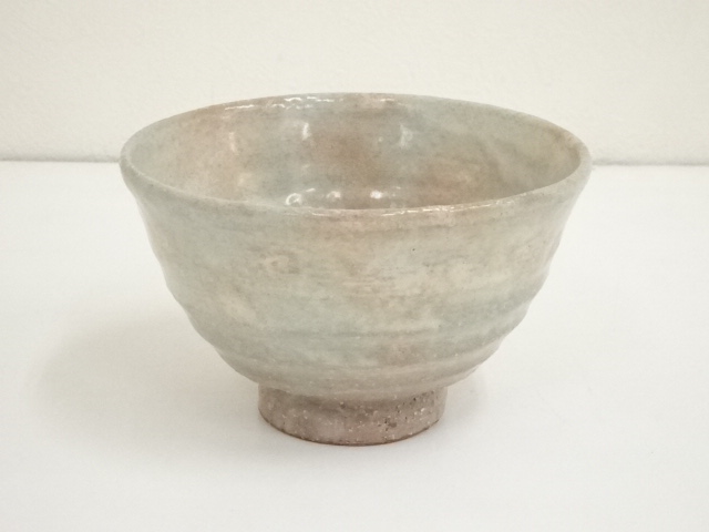 茶道具　萩焼　守繁栄徹作　梅　蓋置　共箱　R4112 萩焼 平茶碗 (共箱)守繁徹 - 茶道具販売 栗林園